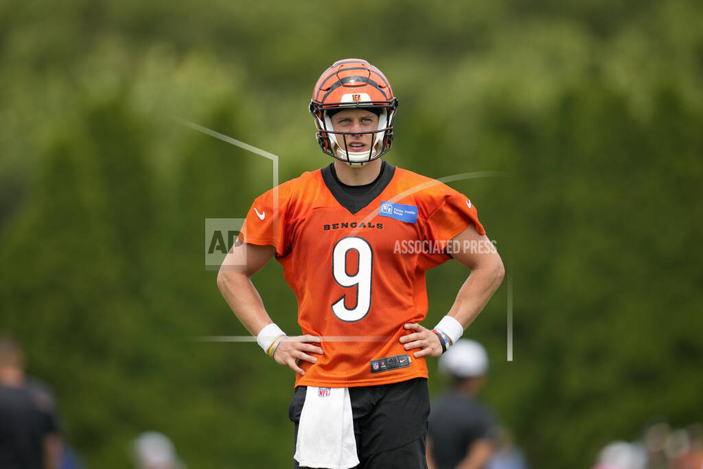 Bengals quarterback Joe Burrow is back at practice for the first time since  July 27 - Record Herald