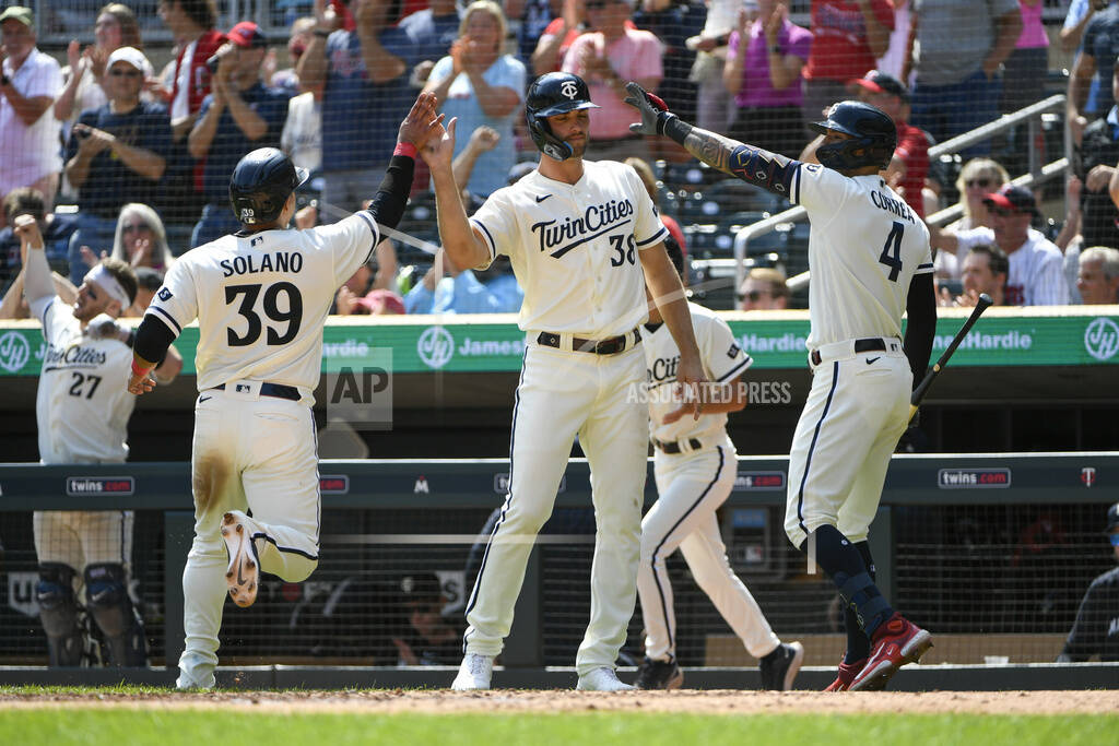Guardians rally for a 5-2 win on Calhoun's 3-run homer in the 10th and cut  Twins' lead to 5 games