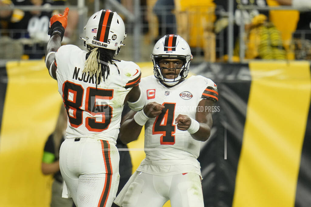 Nick Chubb and Deshaun Watson Press Conference