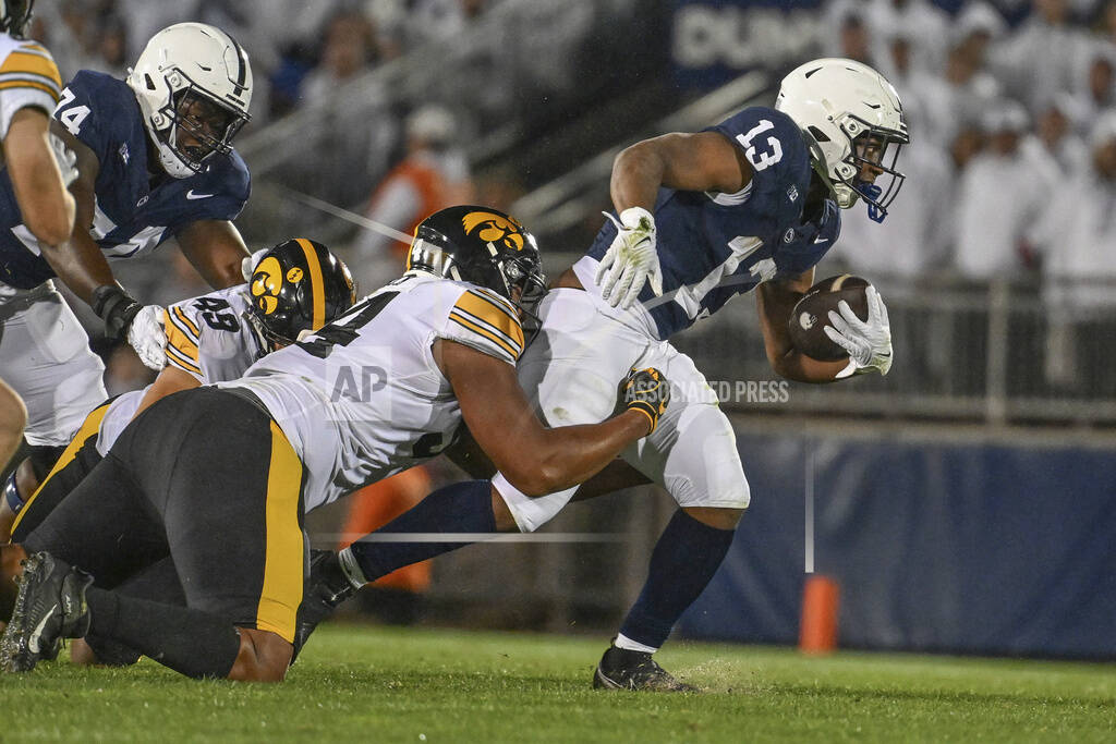 Allar, defense lead No. 7 Penn State past No. 24 Iowa 31-0