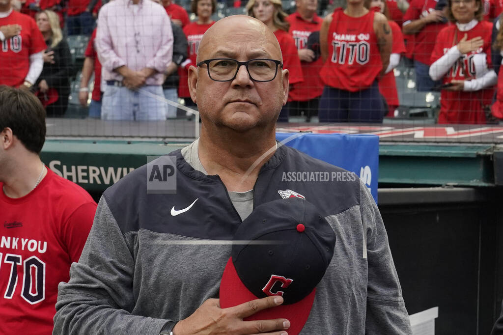 Guardians give manager Terry Francona perfect send-off in his final home  game, 4-3 win over Reds - Record Herald