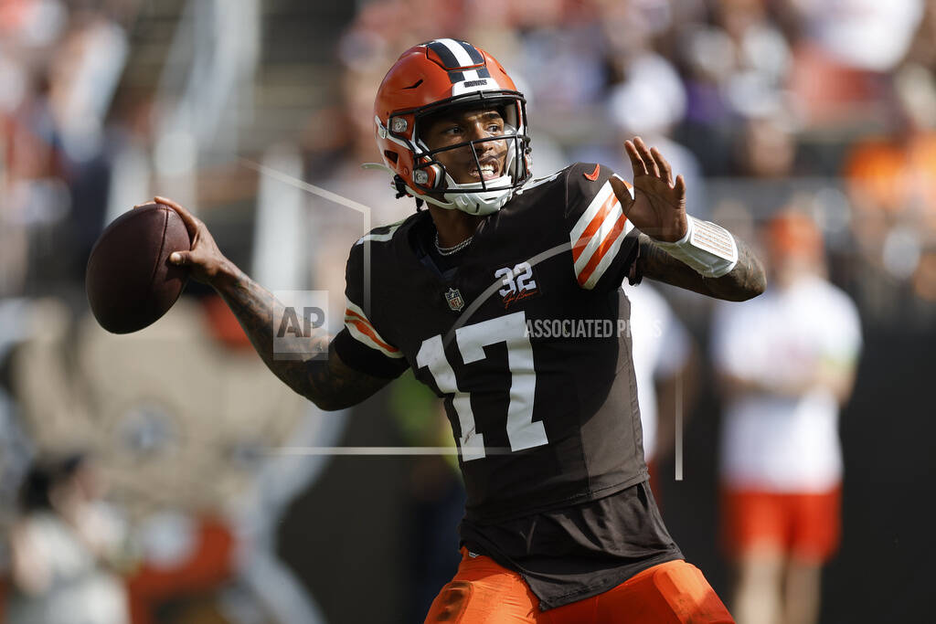 Watson out for Browns, Njoku starting against Ravens – News-Herald