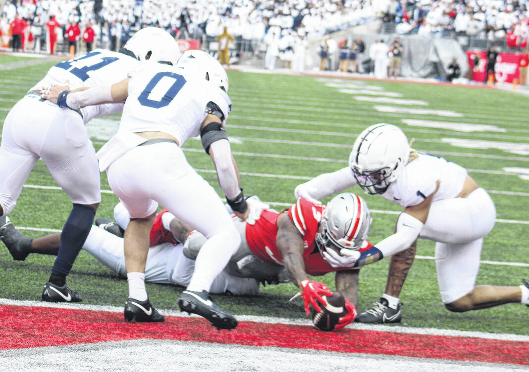 Ohio State defense flexes on Penn State as OSU becomes No. 1 team