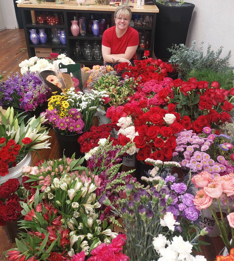 Local flower shop ready for Valentine’s Day Record Herald